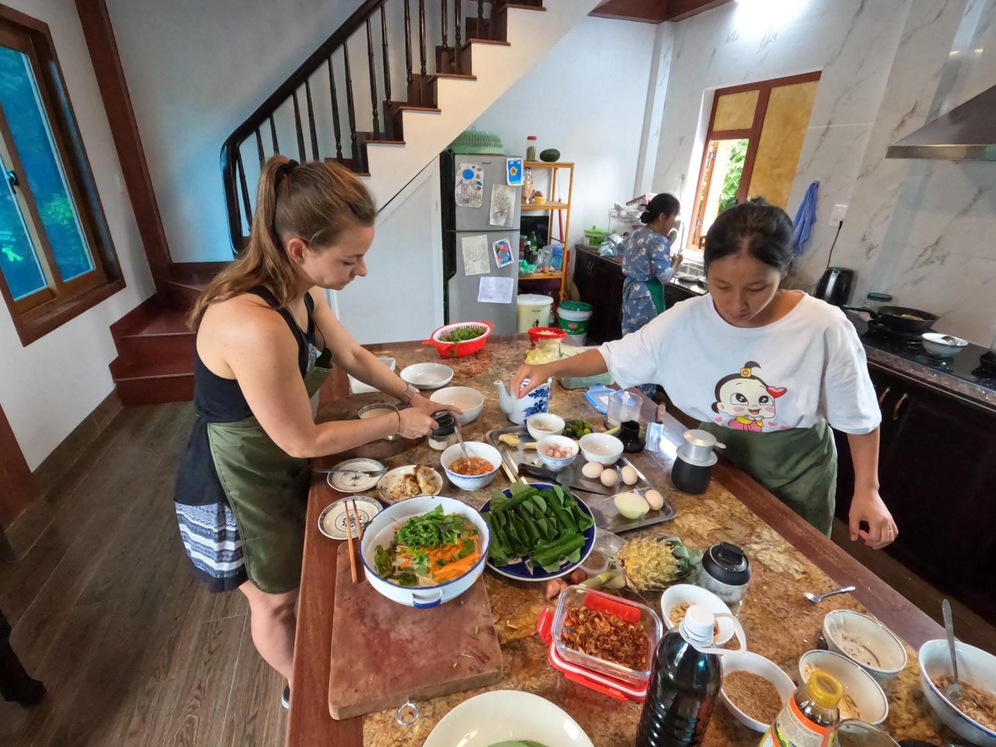 An Homestay-Vietnamese Vegetarian Breakfast Dong Khe Sau Luaran gambar