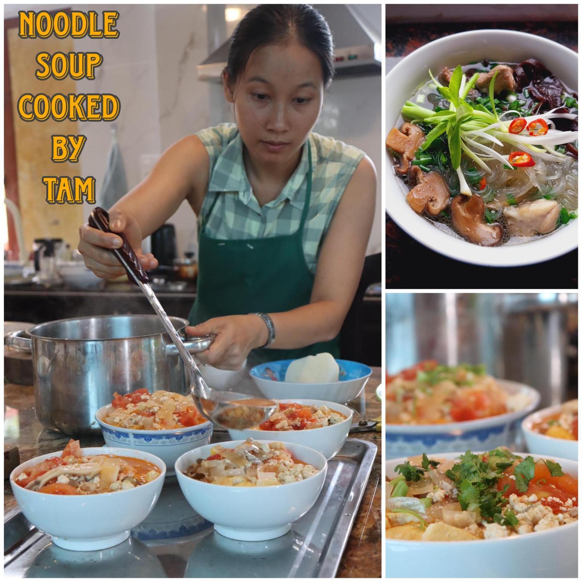 An Homestay-Vietnamese Vegetarian Breakfast Dong Khe Sau Luaran gambar