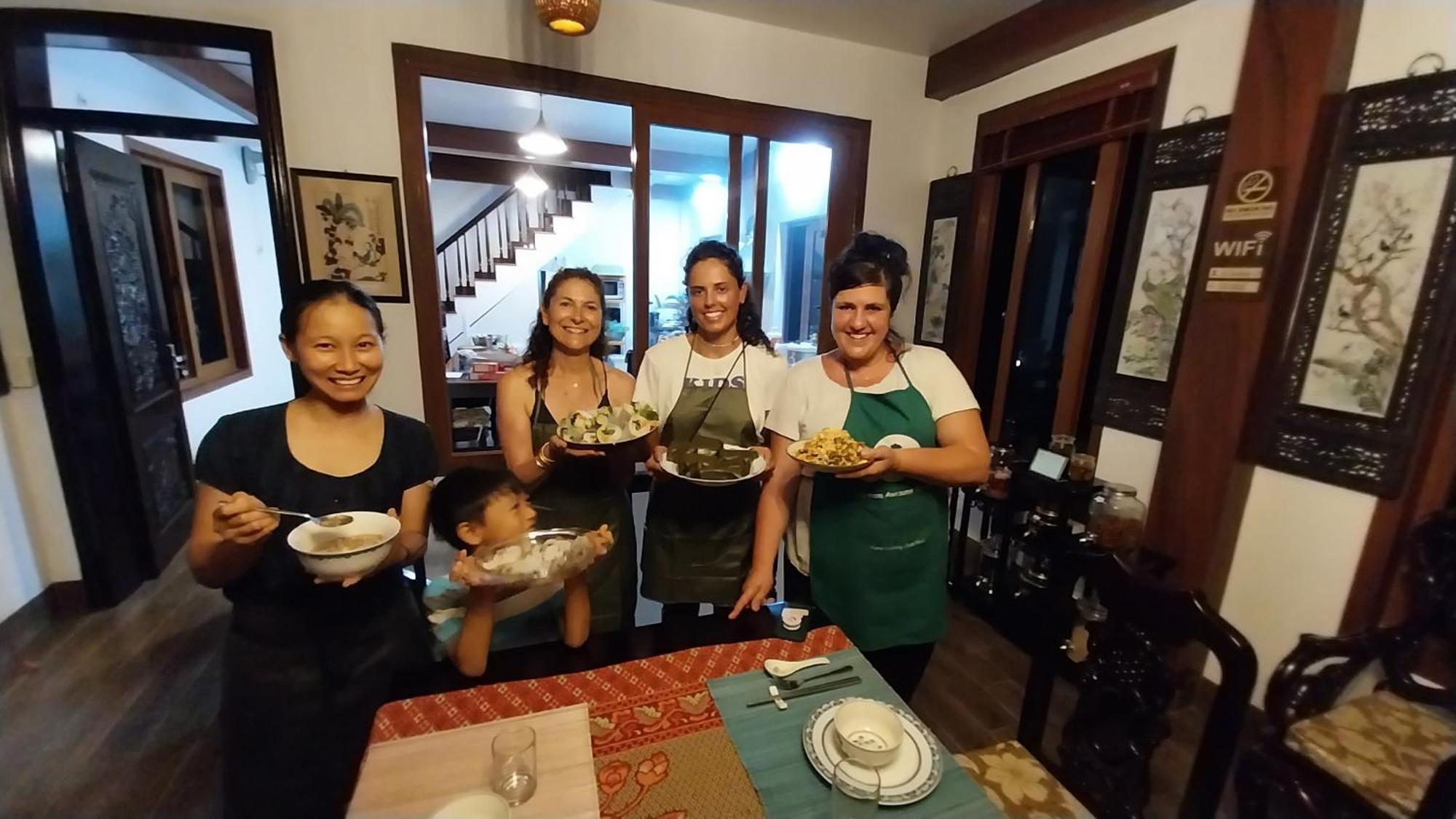 An Homestay-Vietnamese Vegetarian Breakfast Dong Khe Sau Luaran gambar